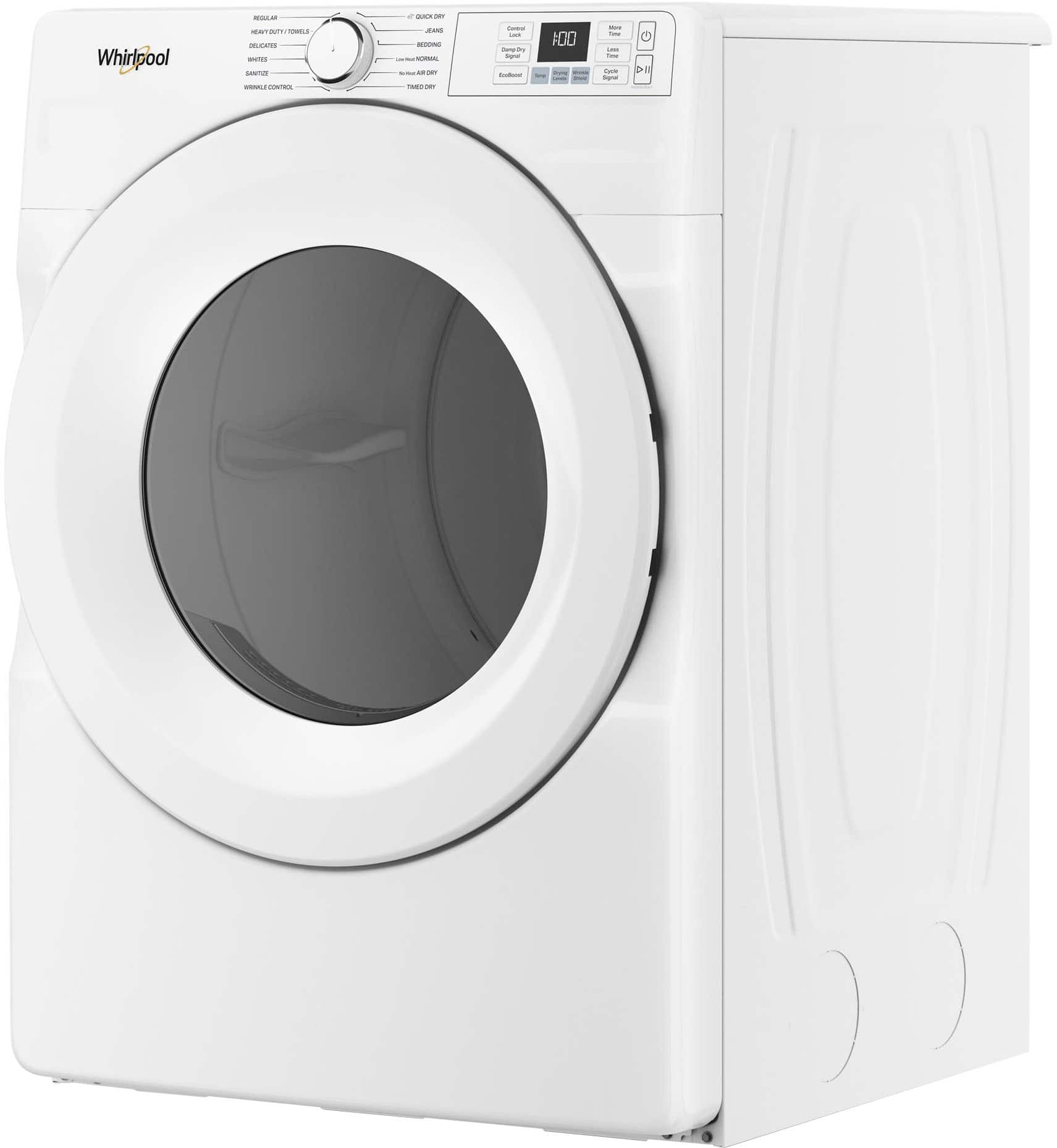 Whirlpool Stackable Electric Front Load Dryer 7.4 Cu. Ft White WED4720RW - Image 6