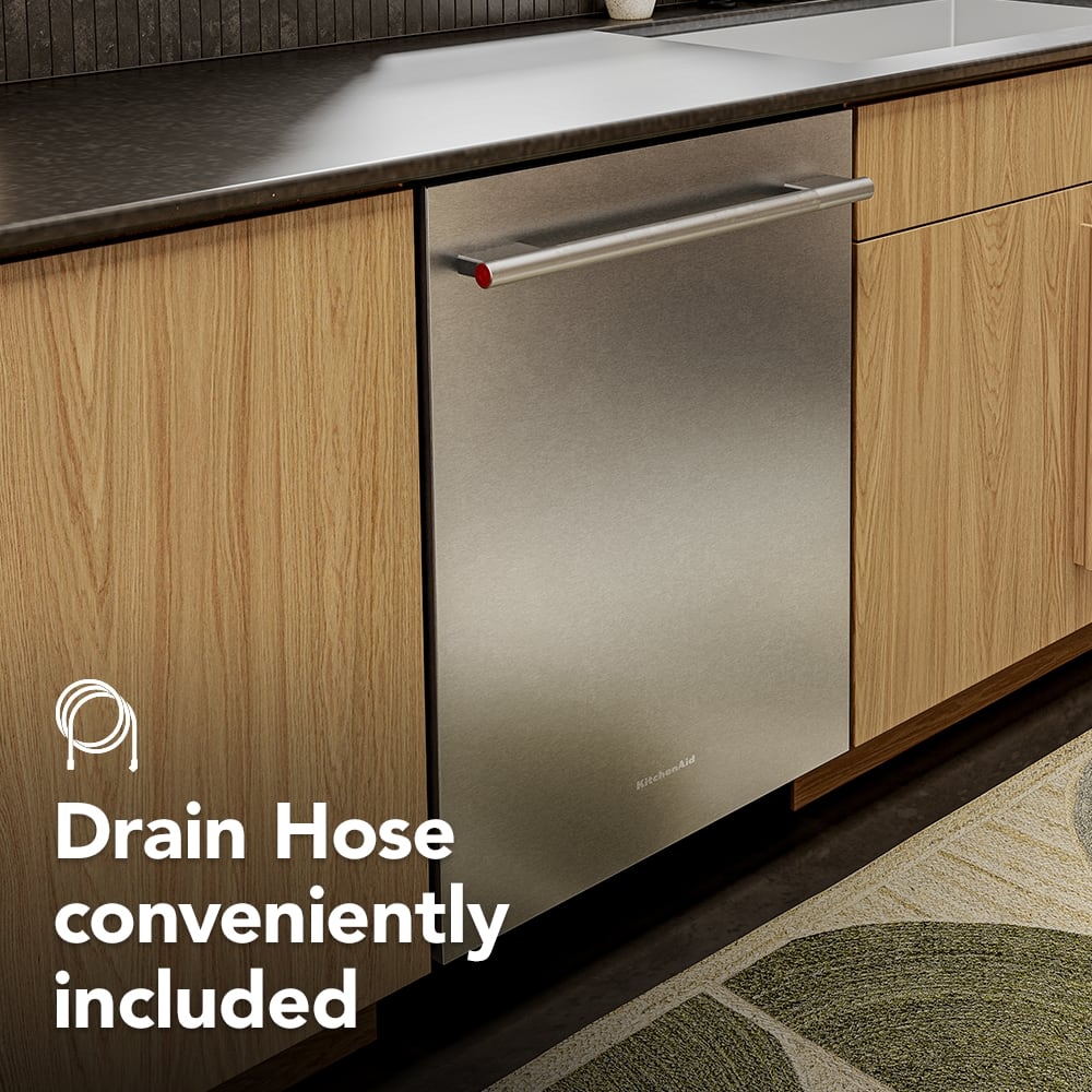 Whirlpool 24" Built-In 47 dBA Dishwasher w/ AI Intelligent Wash Black WDTA50SAKV - Image 8