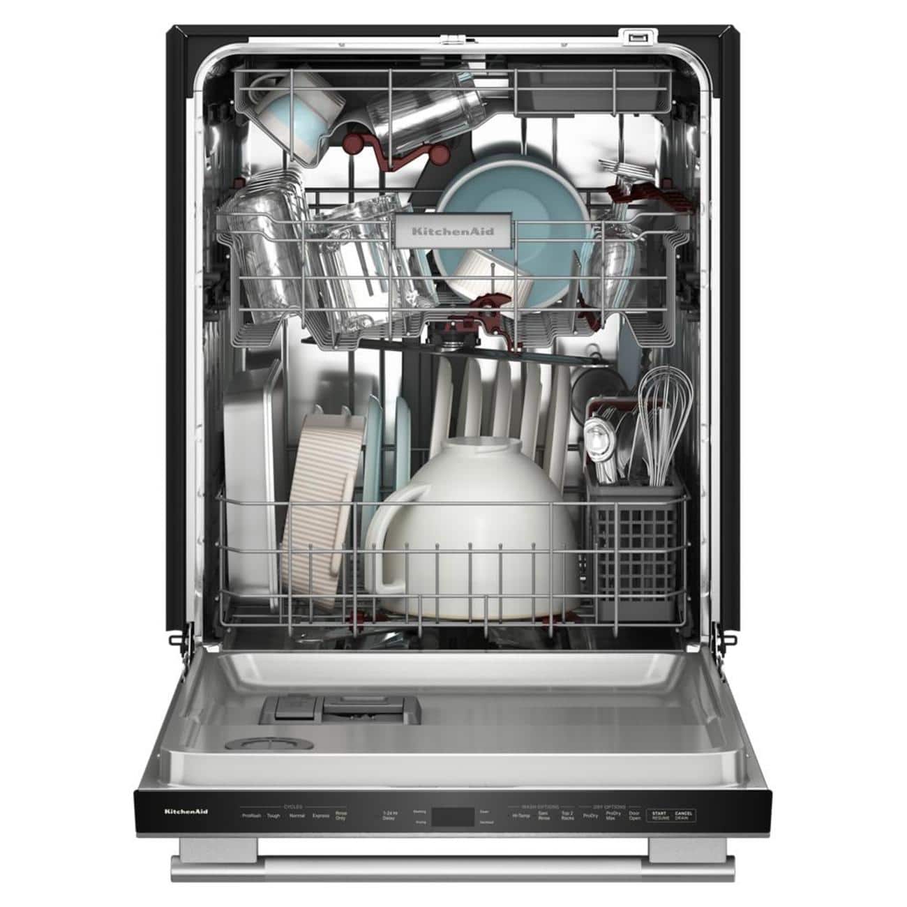 KitchenAid 24" Built-In 44 dBA Dishwasher w/ 3rd Rack & 360 Max Jets KDTS724SPS - Image 3