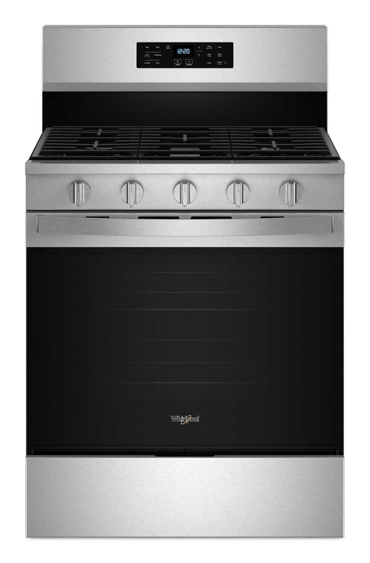 Whirlpool 30" Gas Range w/ Air Fry 5.0 cu. ft Stainless Steel WFGS5030RZ - Image 1