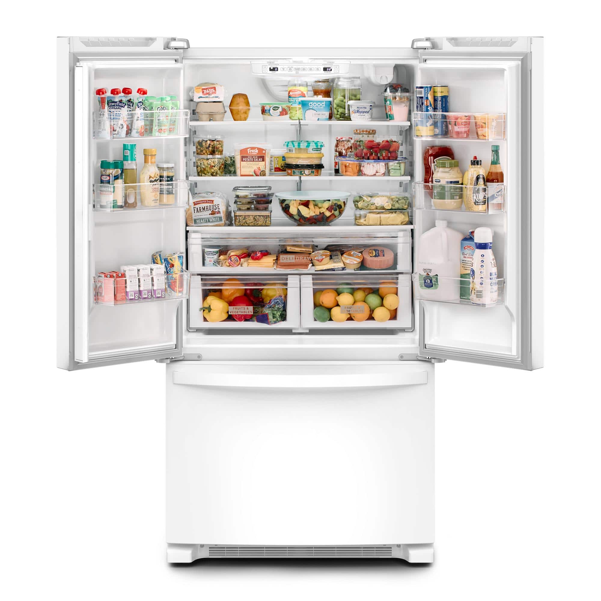 Whirlpool WRFF3036RW 25.2 Cu. Ft 36" French Door Smart Refrigerator ENERGY STAR - Image 2