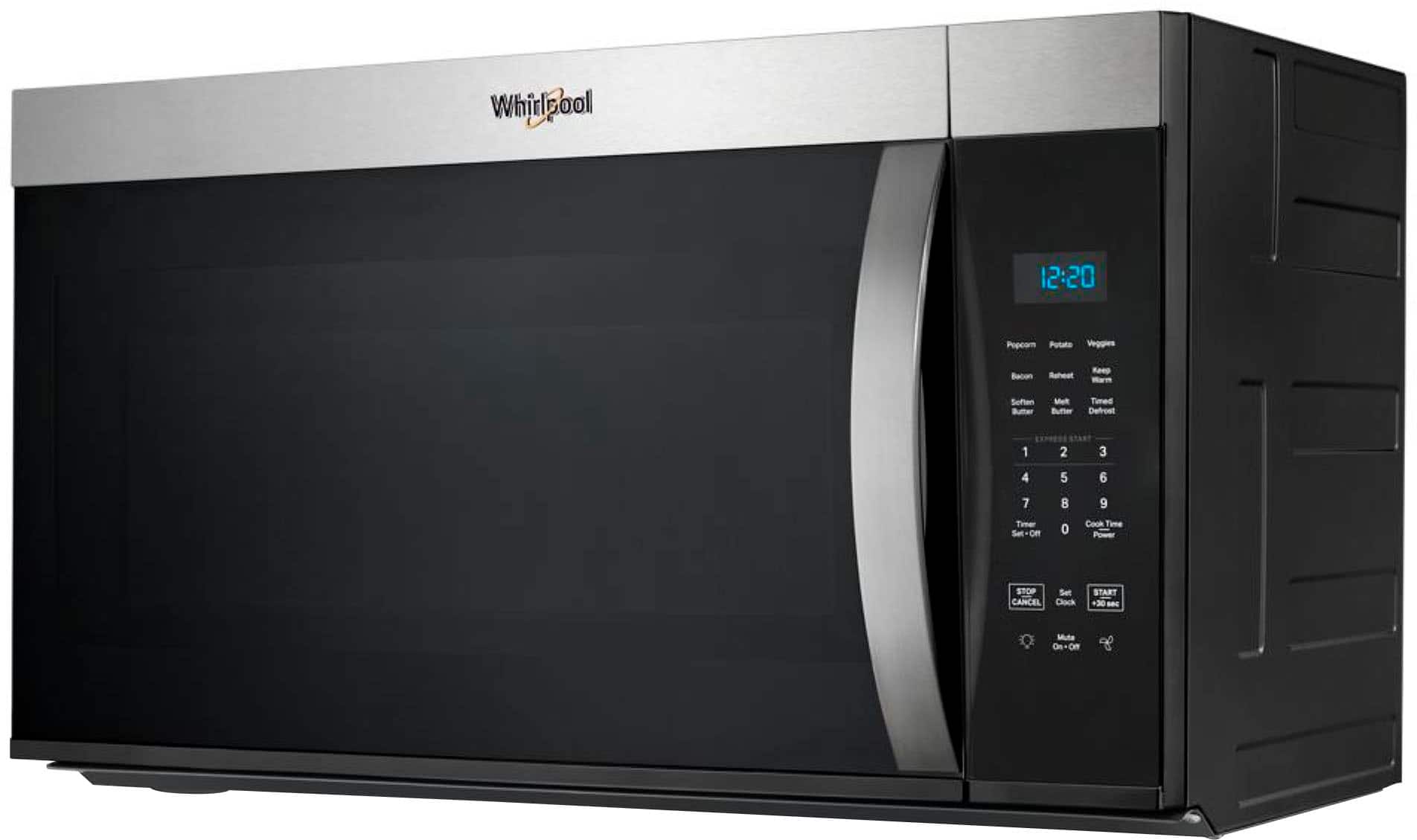 Whirlpool Over-the-Range 300 CFM Microwave 1.7 Cu. Ft Stainless Steel WMMS3130RS - Image 5