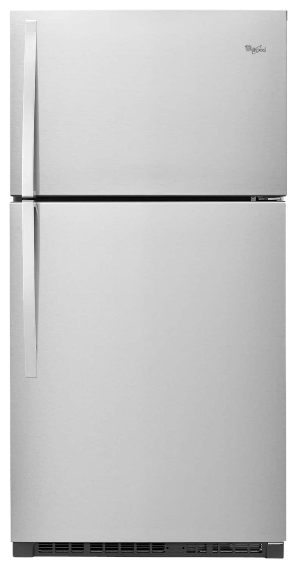 Whirlpool 33" Top Freezer Refrigerator 21.3 cu. ft Stainless Steel WRT541SZDM - Image 1