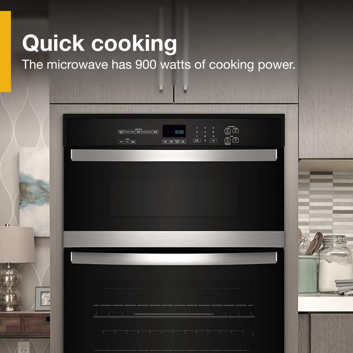 Whirlpool 30" Self-Cleaning Wall Oven w/ Microwave Stainless Steel WOEC3030LS - Image 10