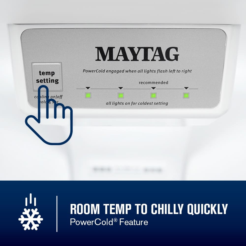 Maytag 30" Garage Ready Top Freezer Refrigerator 19 cu. ft MRTX5119SZ - Image 8