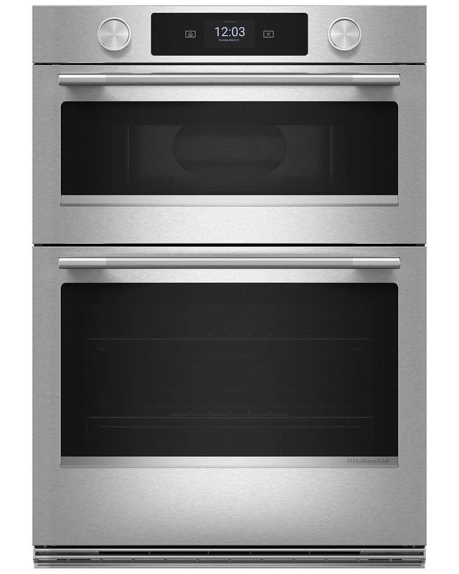 KitchenAid 30" Smart Built-In Convection Microwave Wall Oven KOEC730SPS - Image 1