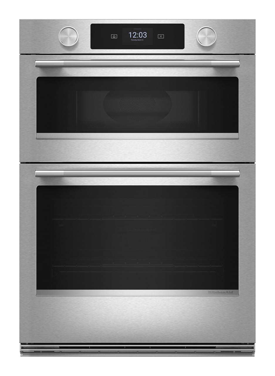 KitchenAid 30" Smart Built-In Convection Microwave Wall Oven KOEC730SPS - Image 1