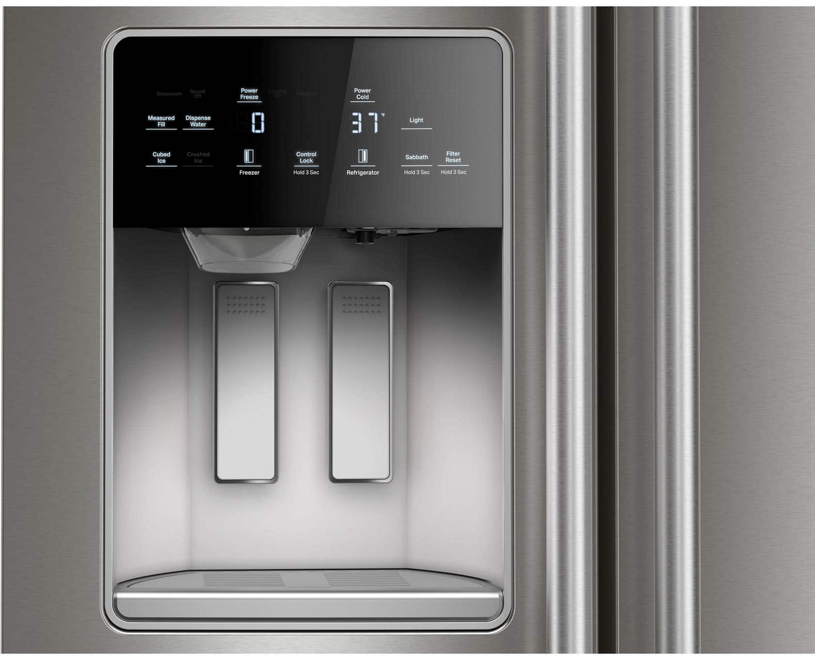 Maytag 36" Counter-Depth Side-by-Side Refrigerator 20.85 cu. ft MRSC6636RZ - Image 4