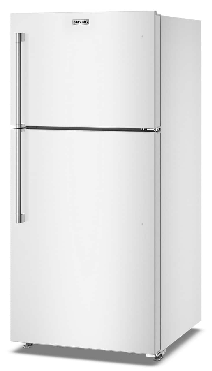 Maytag 30" Top Freezer Garage Ready Refrigerator 19 cu. ft White MRTX5119SW - Image 6