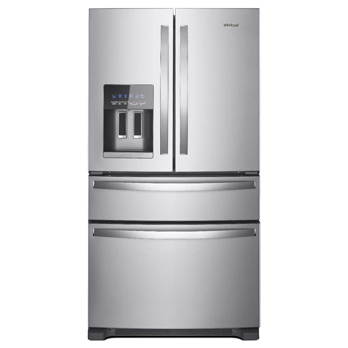 Whirlpool 36" French Door Refrigerator 25 cu. ft Stainless Steel WRMF3636RZ - Image 1