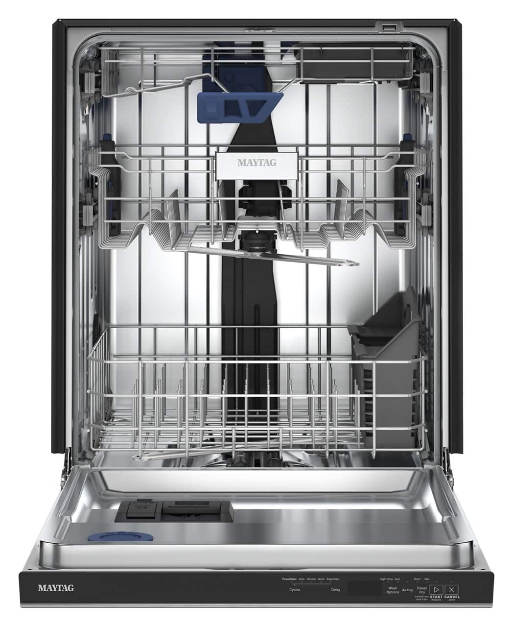 Maytag 24" Built-In Top Control 47 dBA Dishwasher Stainless Steel MDPS7024SZ - Image 3