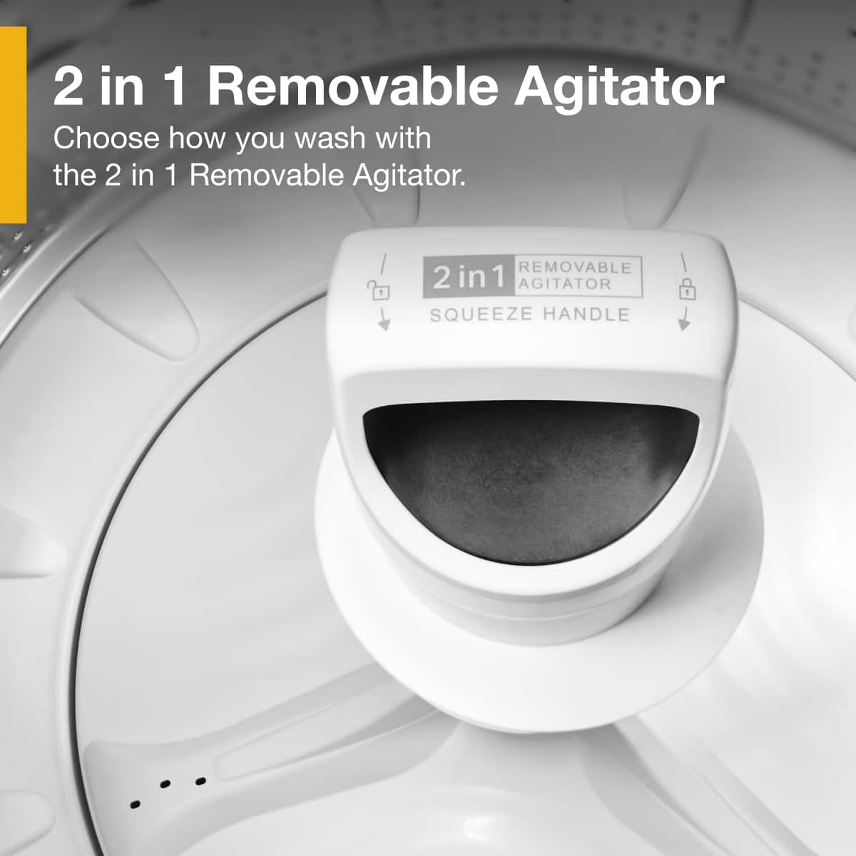 Whirlpool Top Load Washer 2-in-1 Removeable Agitator 5.3 Cu. Ft Smart WTW8127LW - Image 5