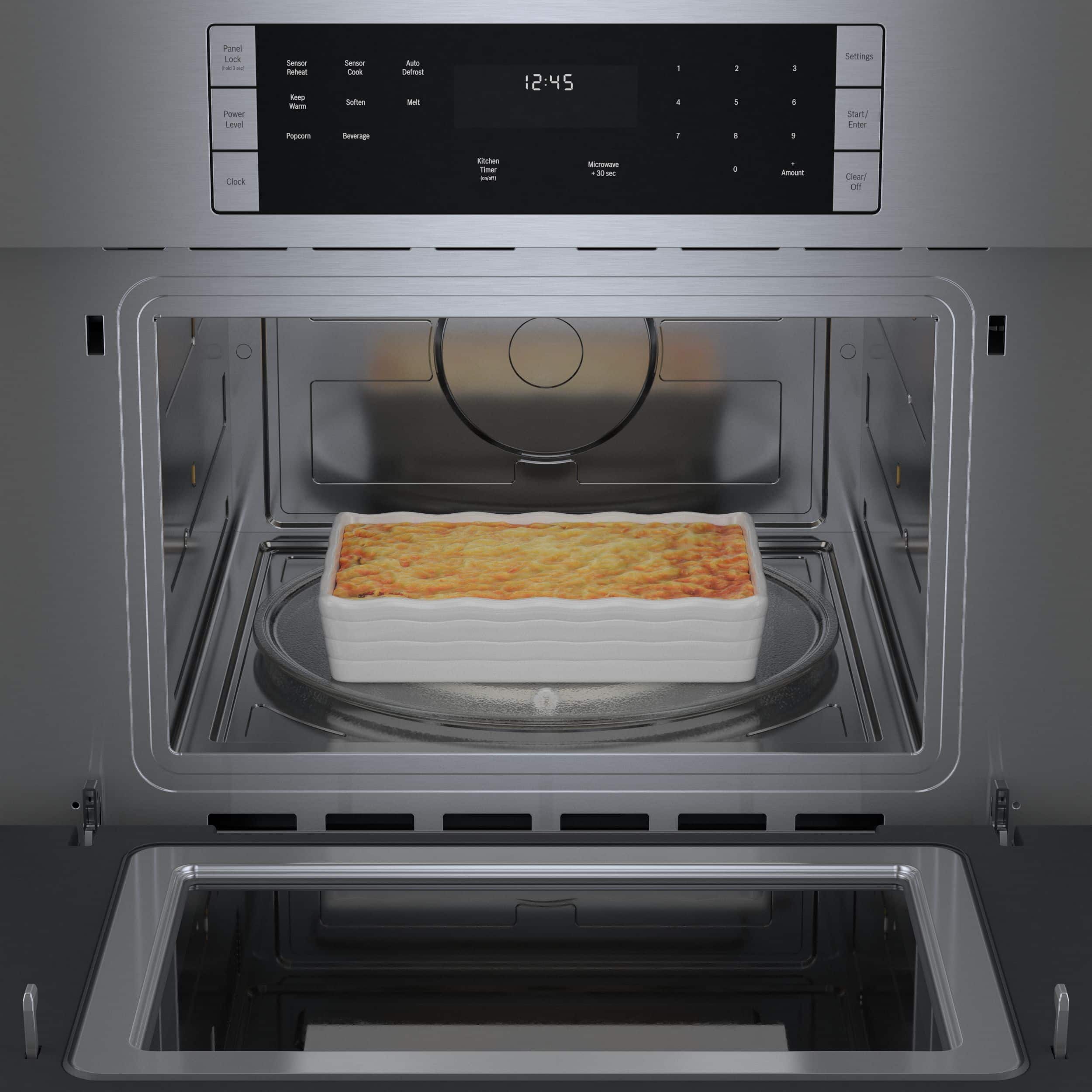 Bosch 500 Series Built-In Microwave 1.6 Cu. Ft Stainless Steel HMB50152UC - Image 8