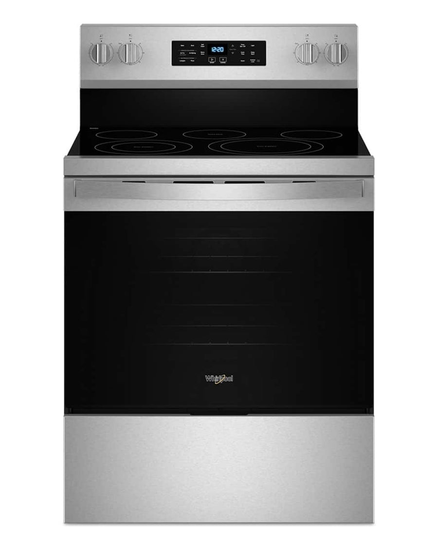 Whirlpool 30" Electric Range 5.3 cu. ft w/ Air Fry Stainless Steel WFES5030RZ - Image 1