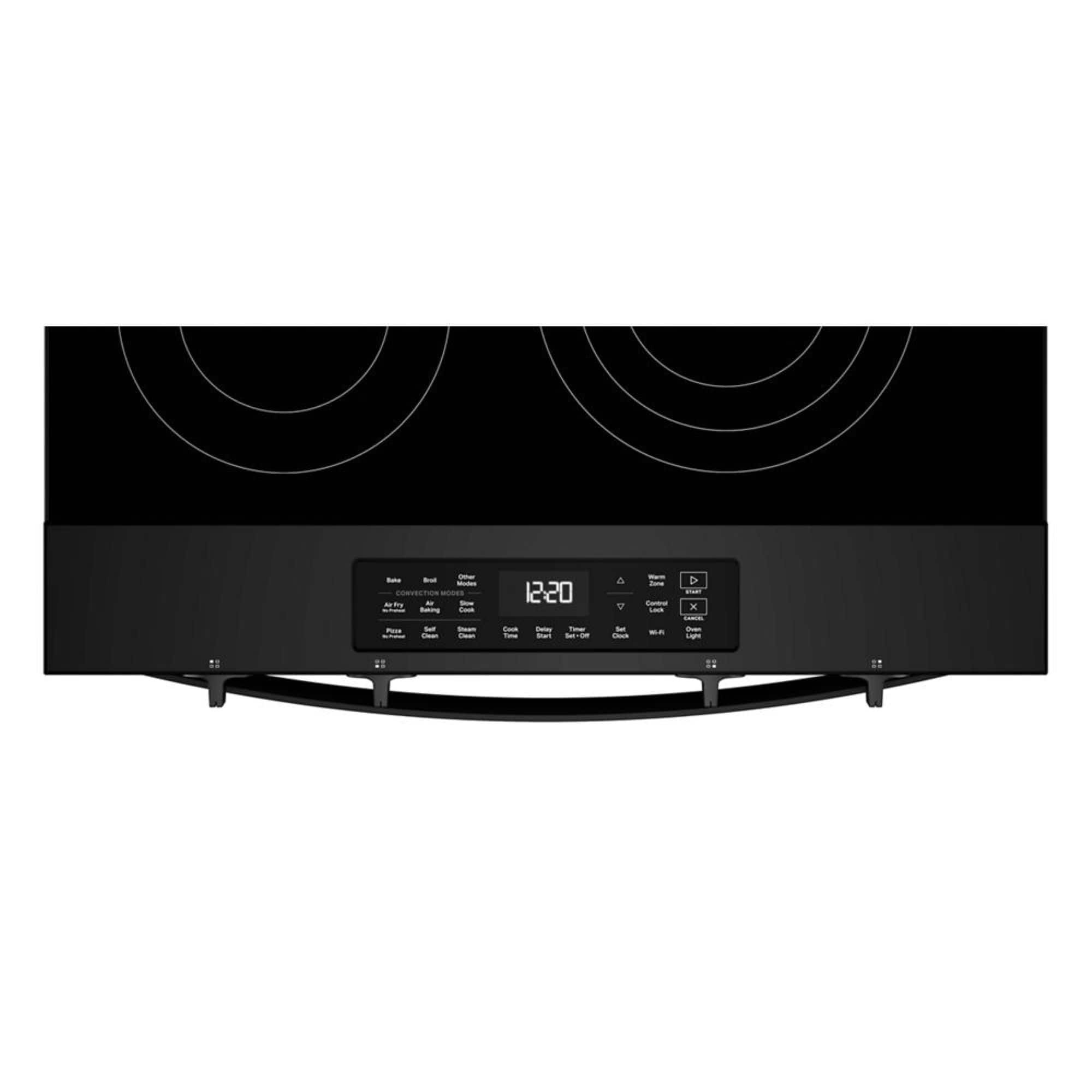 Whirlpool 30" Slide-In Electric Convection Range 5.0 cu. ft Black WSES5030SB - Image 3