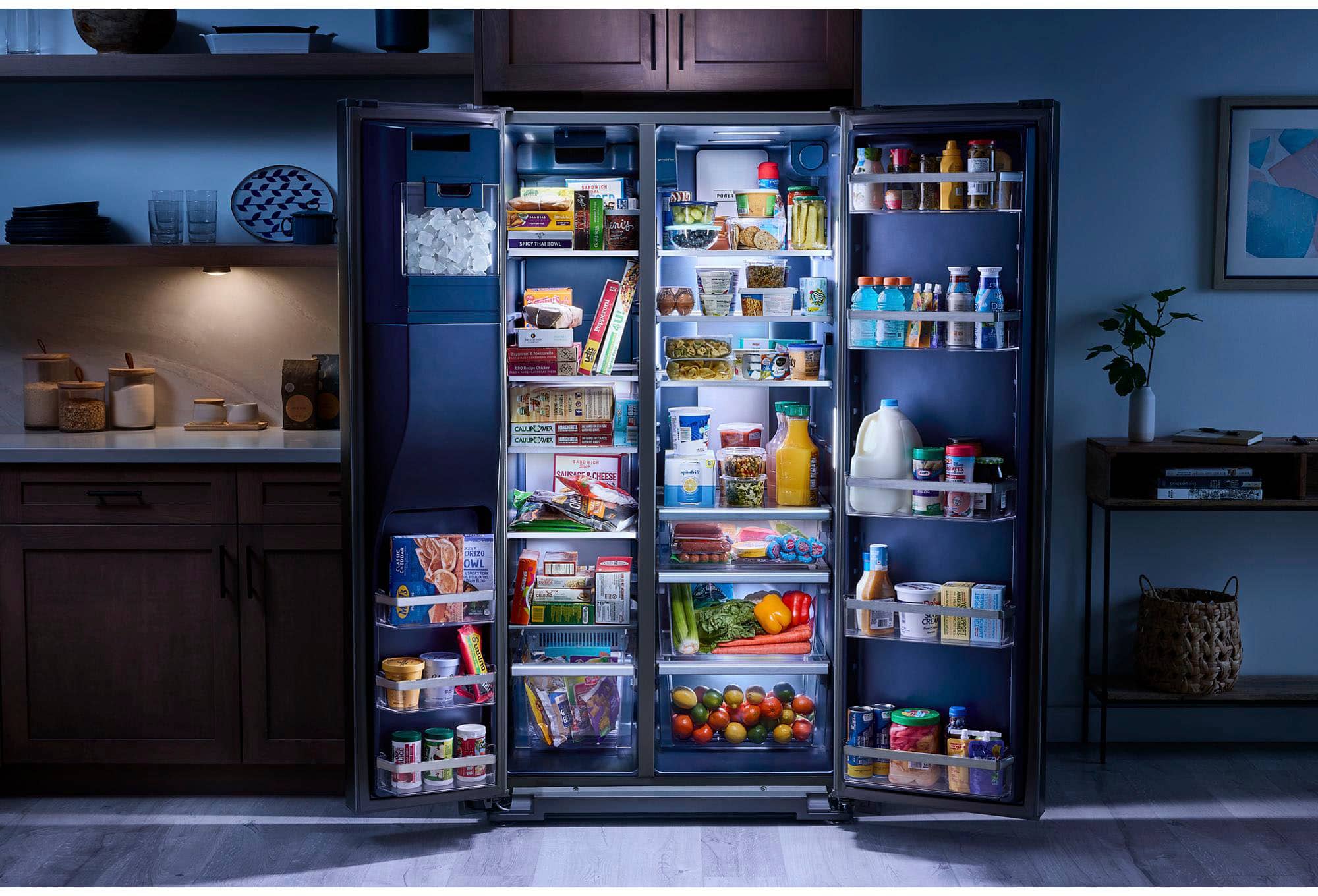 Maytag 36" Counter-Depth Side-by-Side Refrigerator 20.85 cu. ft MRSC6636RZ - Image 9