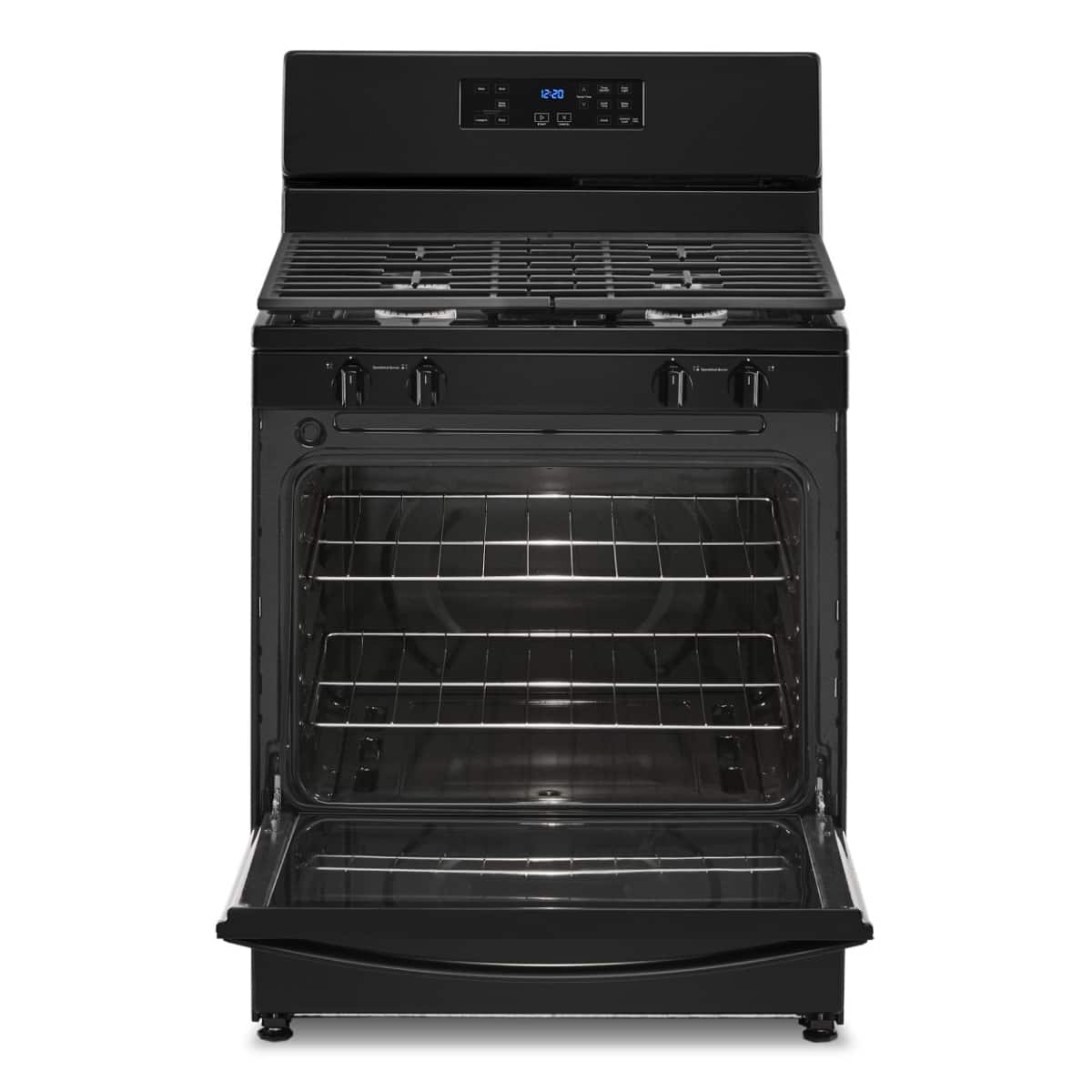 Whirlpool 30" Freestanding Gas Range w/ Broiler Drawer 5.1 cu. ft WFG320M0MB - Image 4