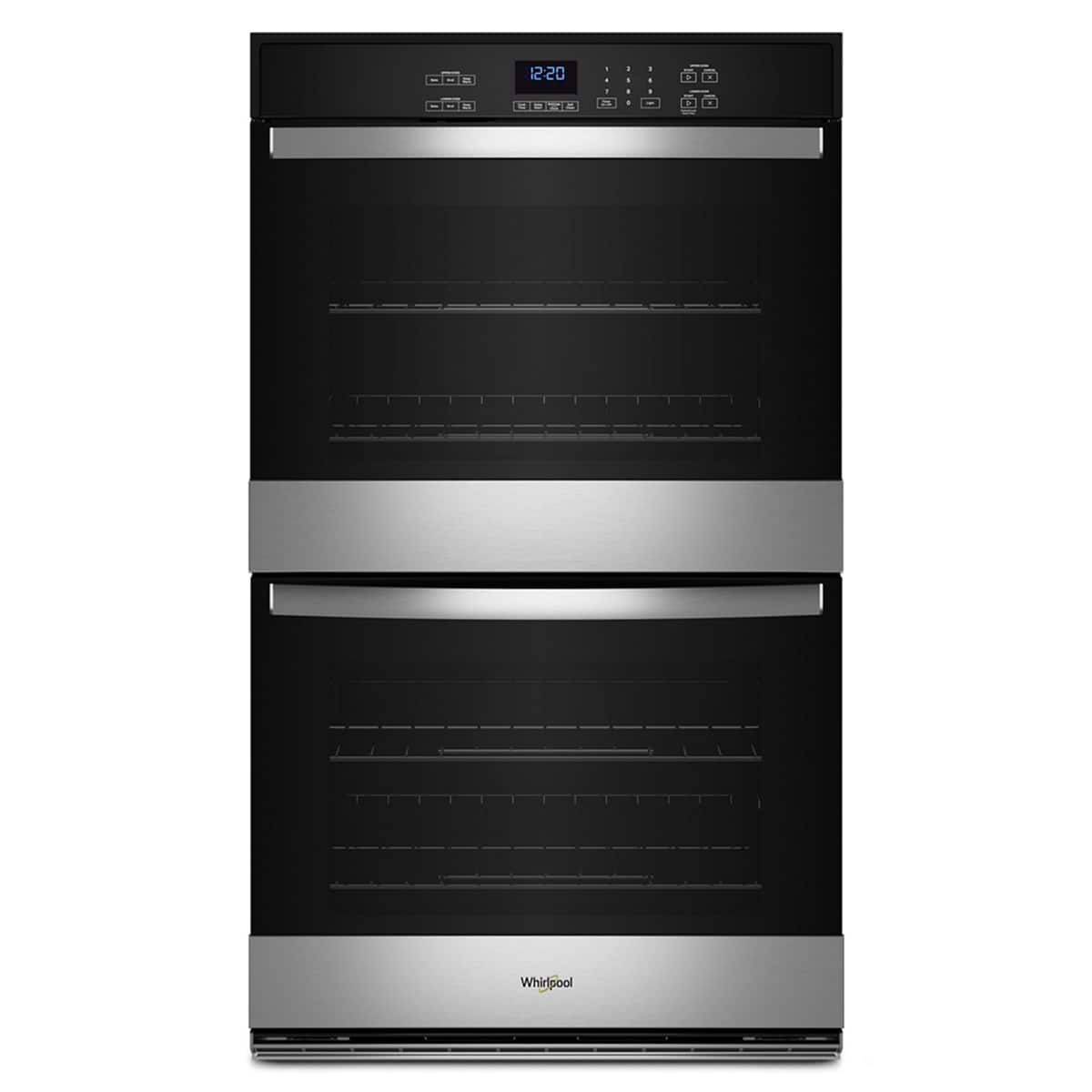 Whirlpool Double Wall Oven w/ Steam Clean Option Stainless Steel WOED3030LS - Image 1
