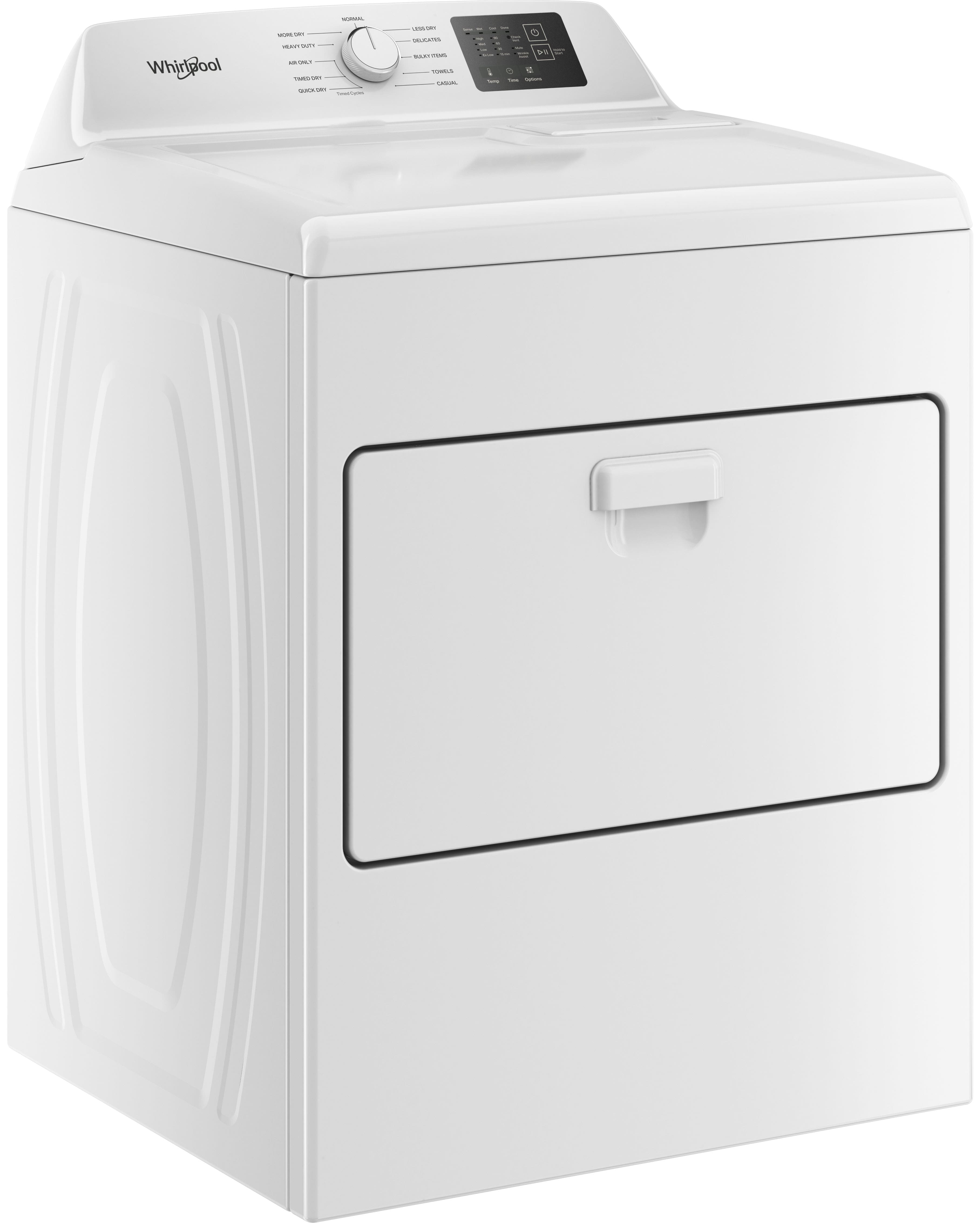 Whirlpool Electric Dryer 7.0 Cu. Ft WED4107SW - Image 4