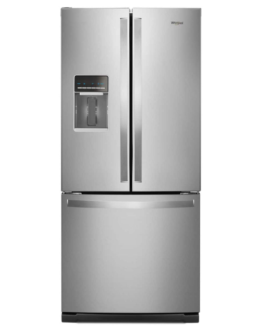 Whirlpool 30" French Door Refrigerator 20 Cu.ft Stainless Steel WRF560SEHZ - Image 1