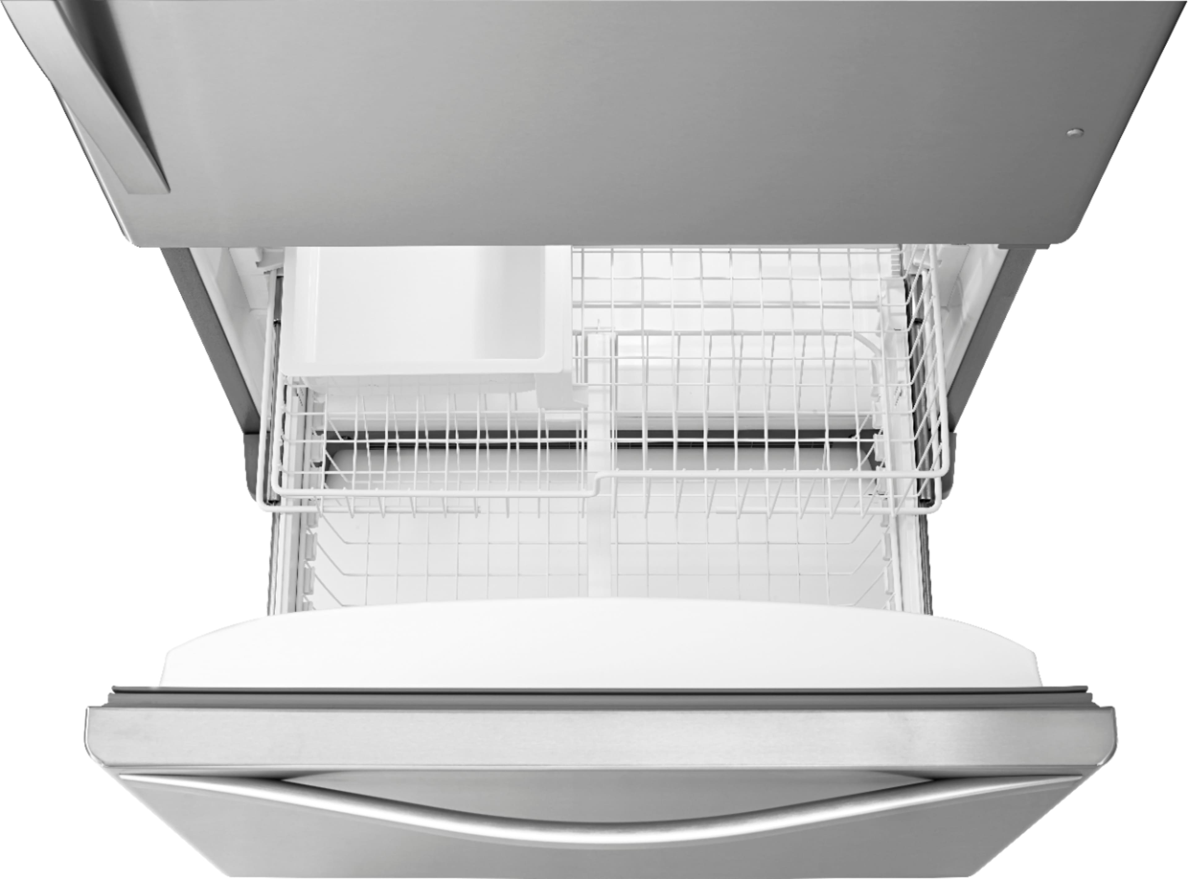 Whirlpool 30" Bottom Freezer Refrigerator 19 cu. ft Stainless Steel WRB329DMBM - Image 7