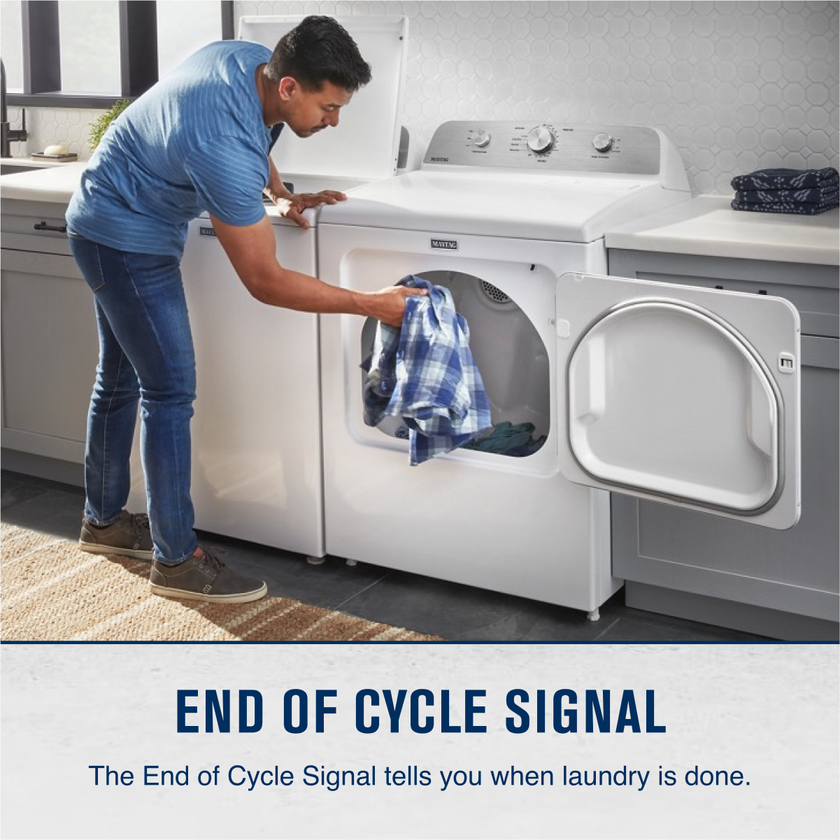 Maytag Gas Dryer 7.0 Cu. Ft MGD4500MW - Image 7