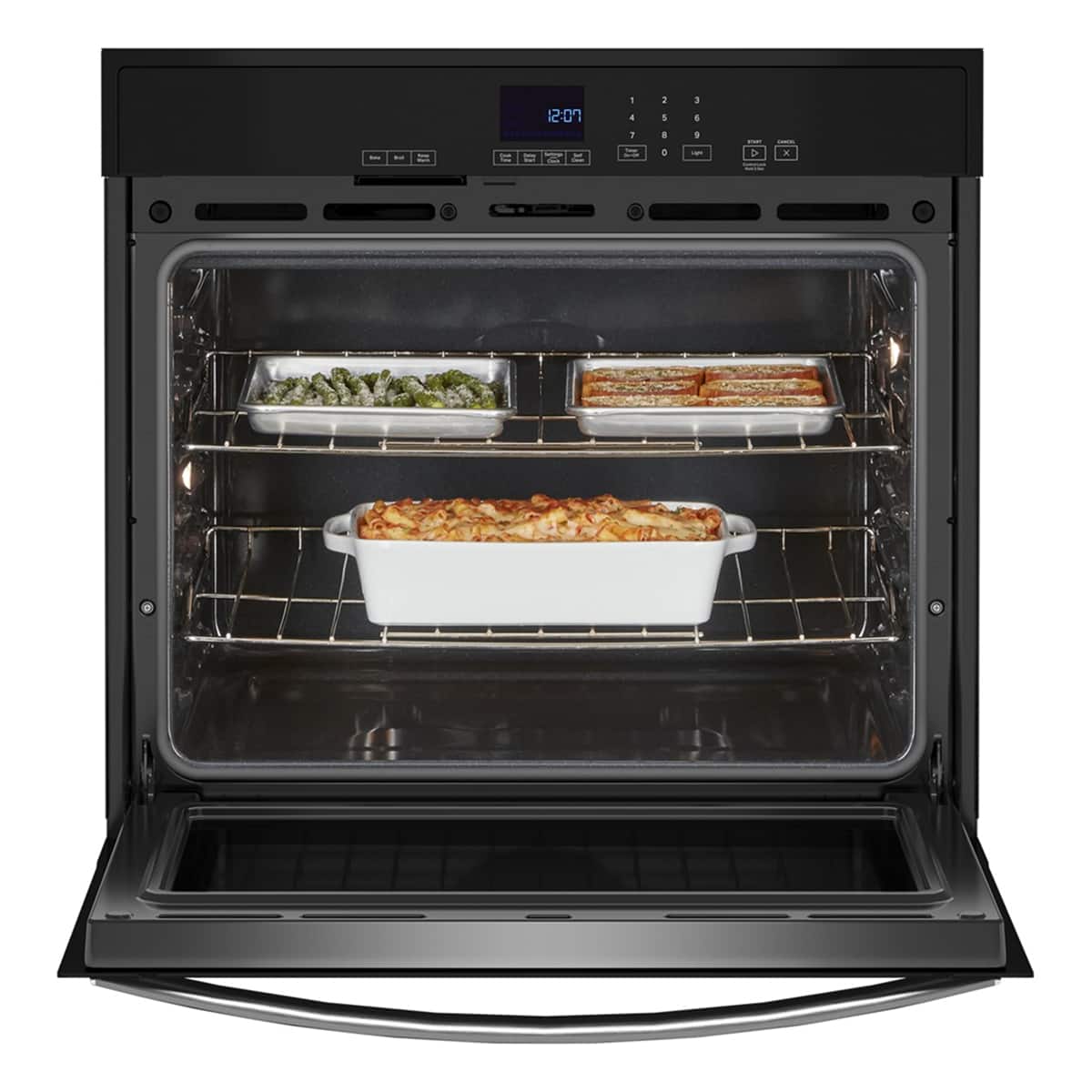 Whirlpool WOES3030LS 5.0 Cu. Ft Built-In Single Self Cleaning Wall Oven  - Image 2