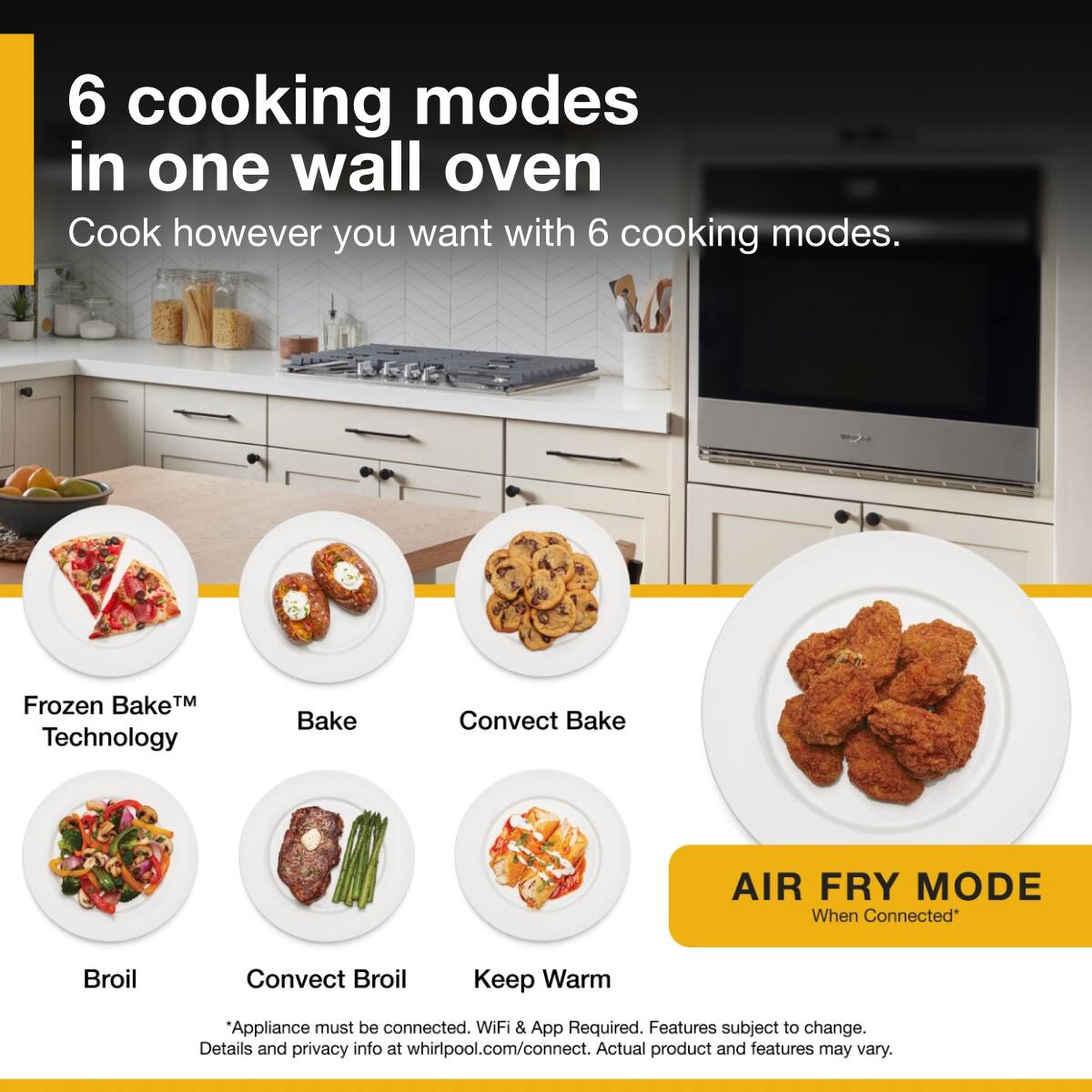 Whirlpool 30" Single Built-In Electric Convection Wall Oven Stainless WOES5030LZ - Image 4