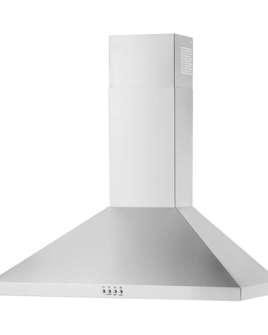 Whirlpool 30" 400 CFM Wall-Mount Chimney Range Hood Stainless Steel WVW53UC0LS - Image 4