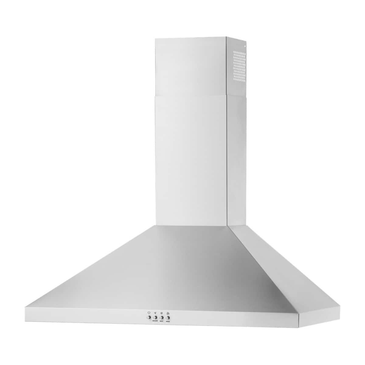 Whirlpool 30" 400 CFM Wall-Mount Chimney Range Hood Stainless Steel WVW53UC0LS - Image 4