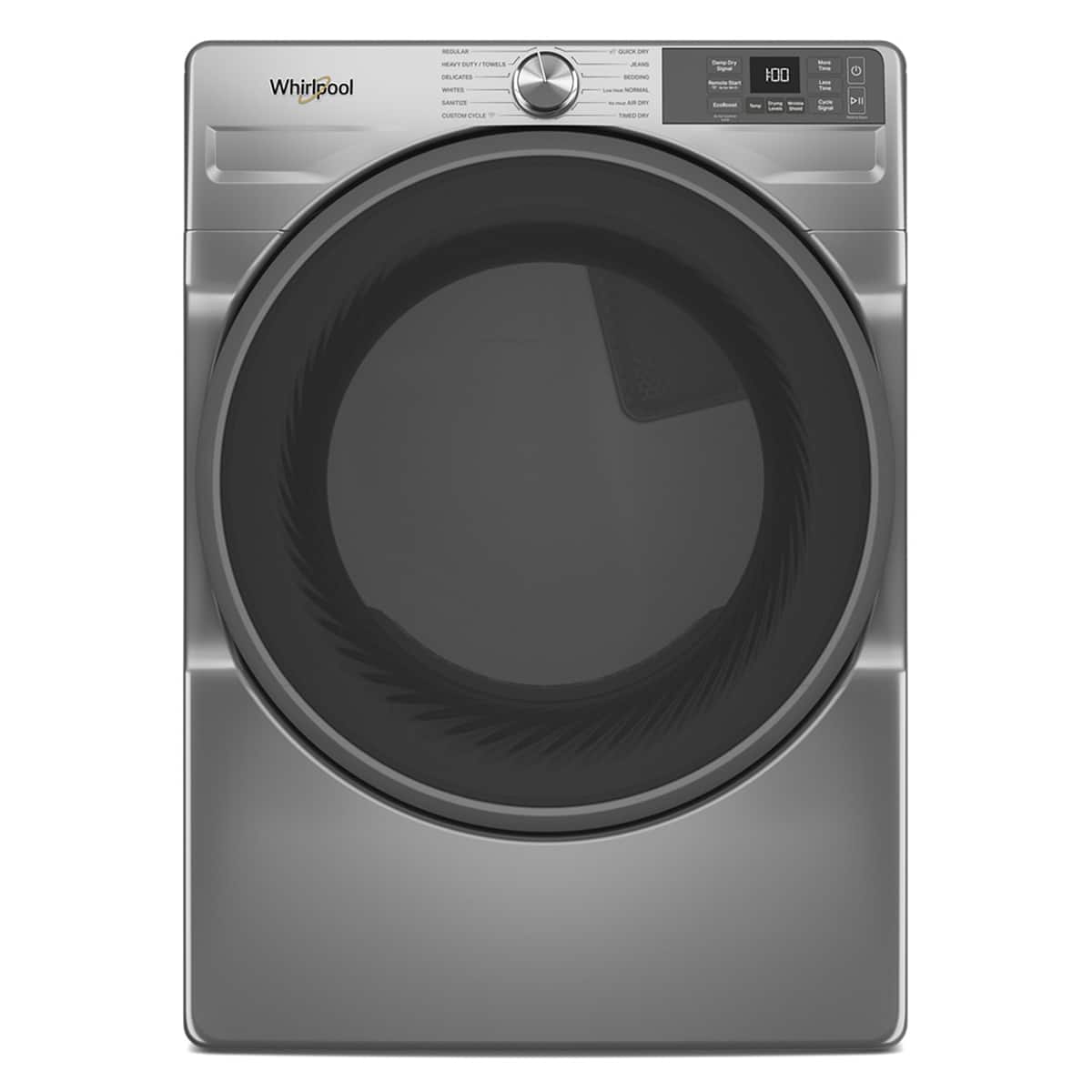 Whirlpool Electric Front Load Dryer 7.4 Cu. Ft Smart Radiant Silver WED5720RR - Image 1