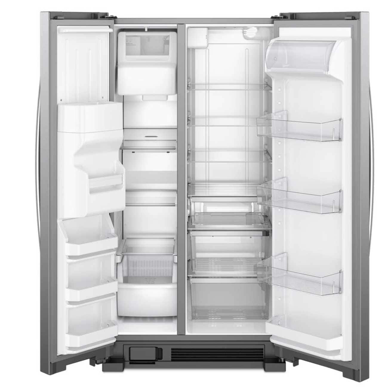 Whirlpool 36" Side-by-Side Refrigerator 25 cu. ft Stainless Steel WRS325SDHZ - Image 4