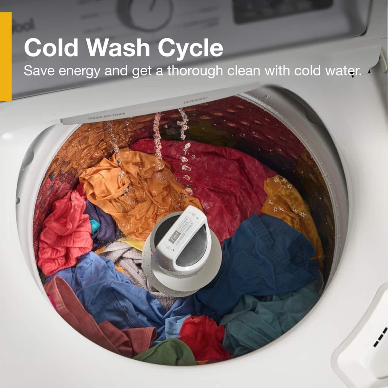 Whirlpool Top Load Washer w/ 2-in-1 Agitator 4.3 Cu. Ft White WTW4307SW - Image 9