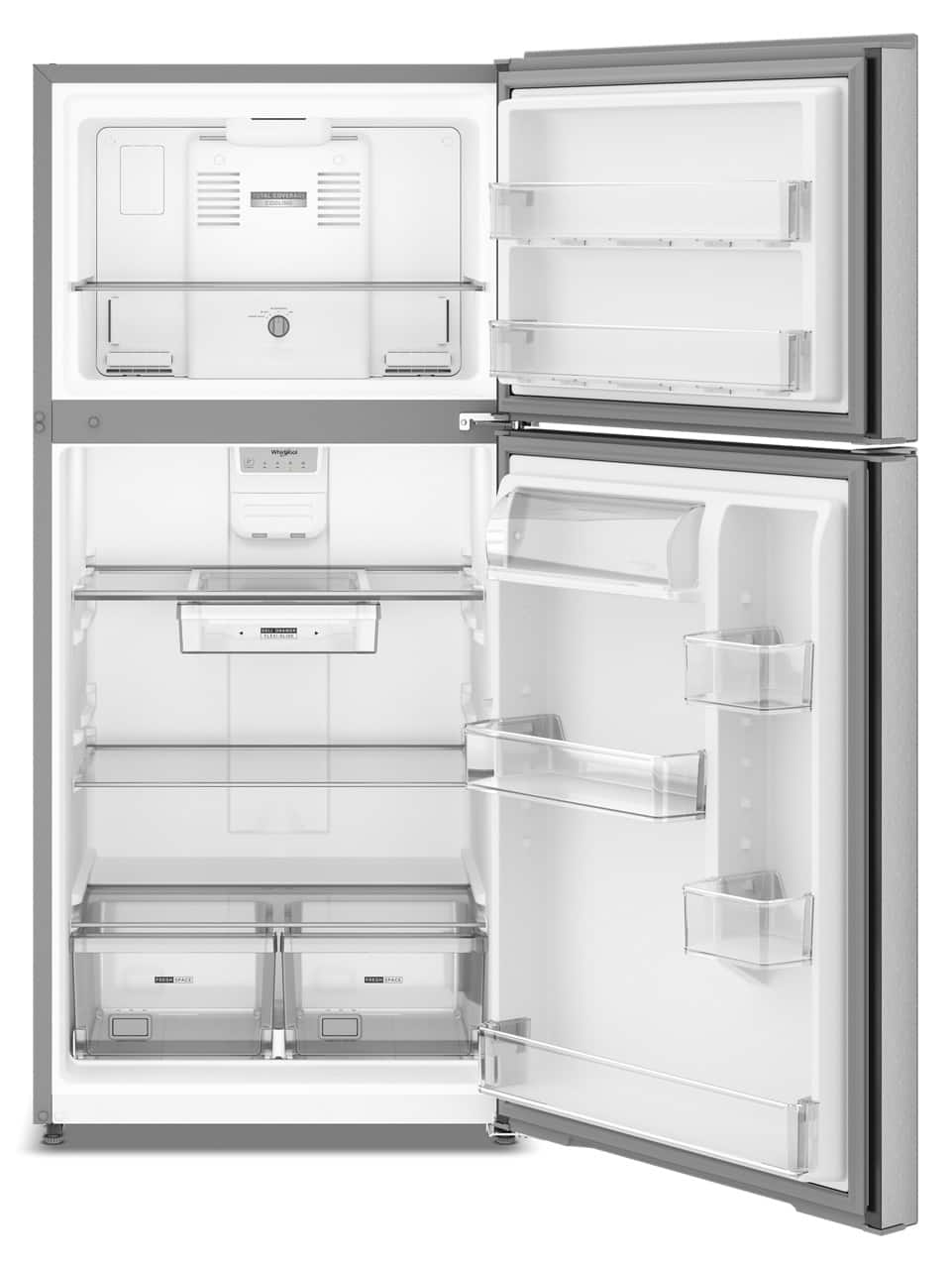 Whirlpool 30" Garage Ready Top Freezer Refrigerator 19.2 cu. ft WRTX7419SZ - Image 4