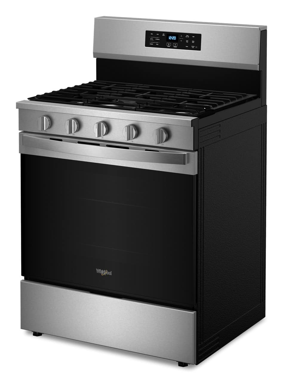 Whirlpool 30" Gas Range w/ Air Fry 5.0 cu. ft Stainless Steel WFGS5030RZ - Image 7