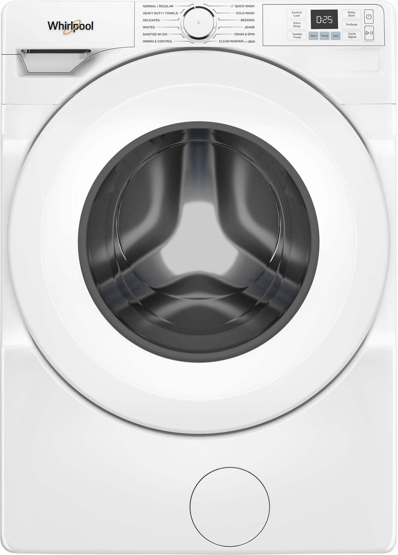 Whirlpool Front Load Stackable Washer 4.5 Cu. Ft WFW4720RW - Image 1