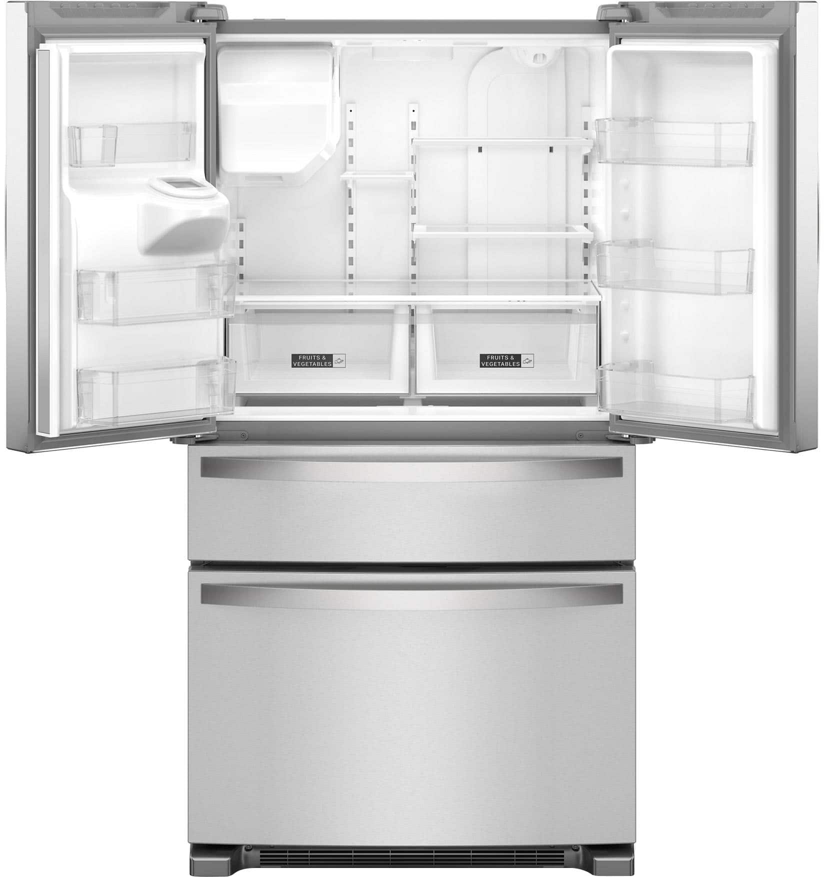 Whirlpool 36" French Door Refrigerator Stainless Steel 25 cu. ft WRMF3636RZ - Image 2