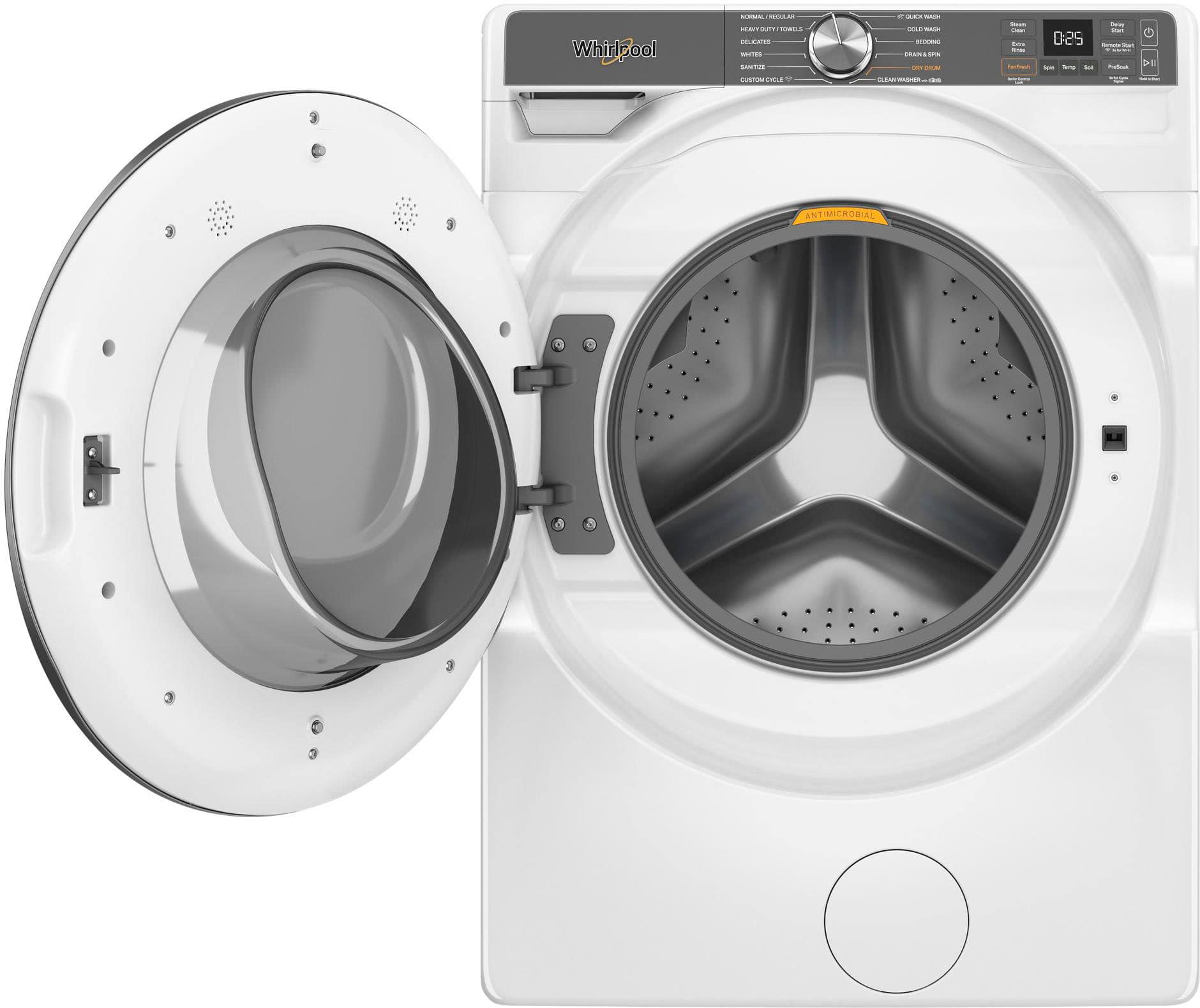 Whirlpool Front Load Washer 5.0 Cu. Ft Smart Steam WFW6720RW - Image 5