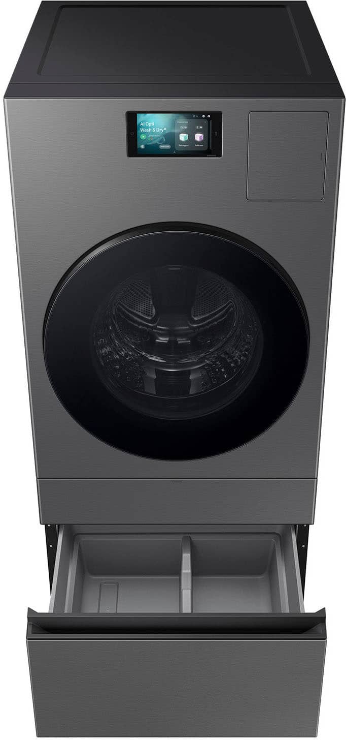 Samsung Pedestal for All-in-One Combo Washer & Dryer Dark Steel WE702NZ/US - Image 5