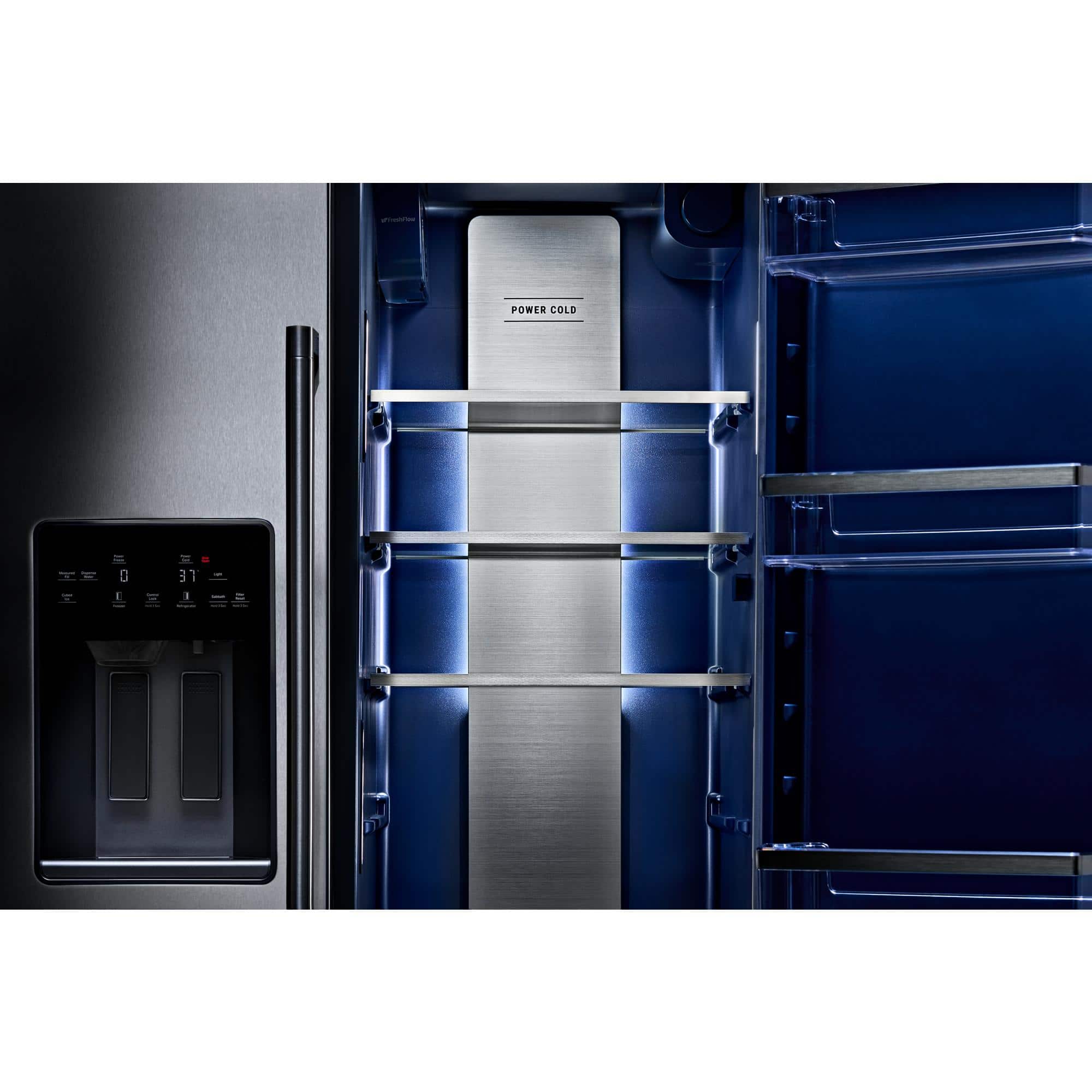 Maytag 36" Counter-Depth Side-by-Side Refrigerator 20.85 cu. ft MRSC6636RZ - Image 7
