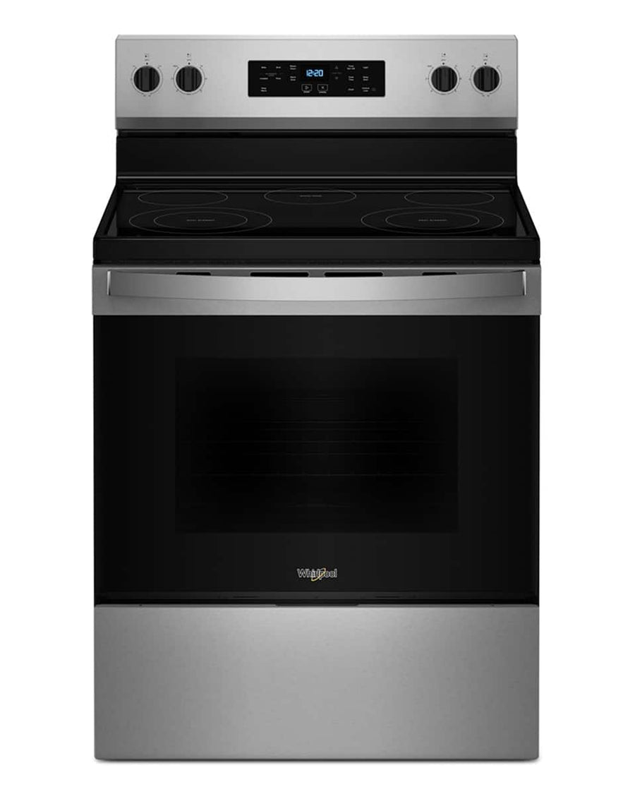 Whirlpool 30" Electric Range w/ No Preheat Mode 5.3 cu. ft WFES3330RS - Image 1