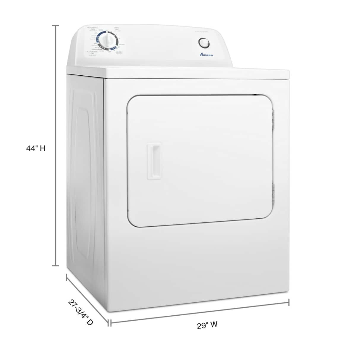 Amana Electric Dryer 6.5 Cu. Ft NED4655EW - Image 3
