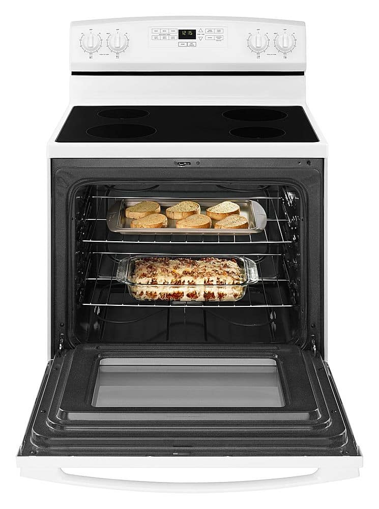 Amana 30" Freestanding Electric Range 4.8 cu. ft White AER6303MFW - Image 2