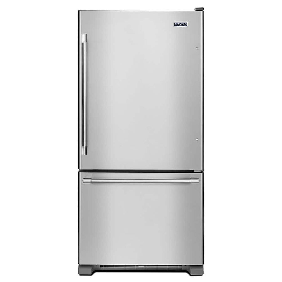 Maytag 30" 29" Bottom Freezer Refrigerator 19 cu. ft Stainless Steel MBF1958FEZ - Image 1