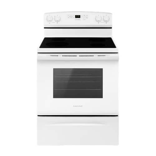 Amana 30" Freestanding Electric Range White AER6603SFW - Image 1
