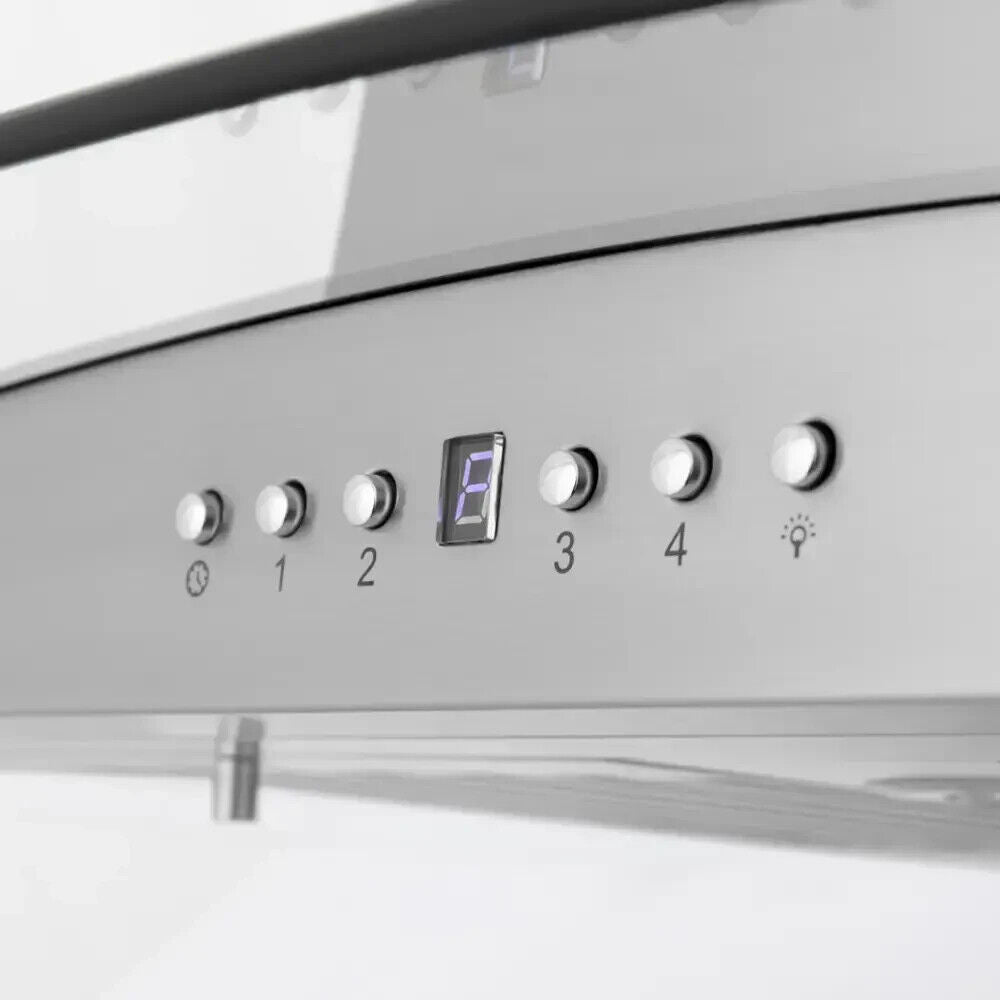 ZLINE 30"  Externally Vented 400 CFM Island Range Hood, GL5I-30, Stainless Steel