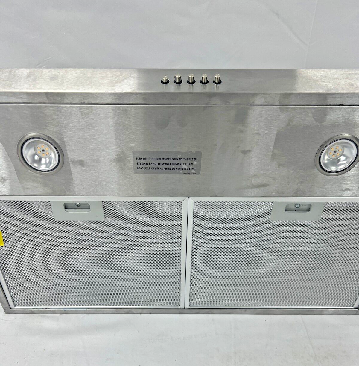 New Samsung NK30B3500US/AA - 30" Under Cabinet Range Hood - Stainless Steel