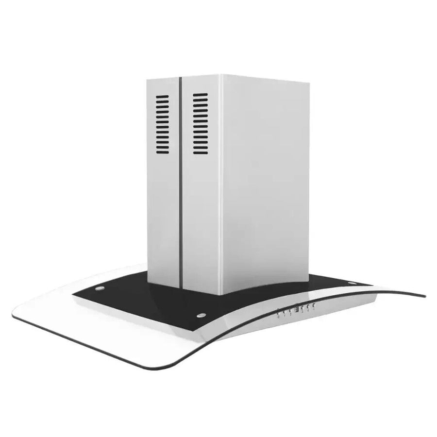ZLINE 30"  Externally Vented 400 CFM Island Range Hood, GL5I-30, Stainless Steel