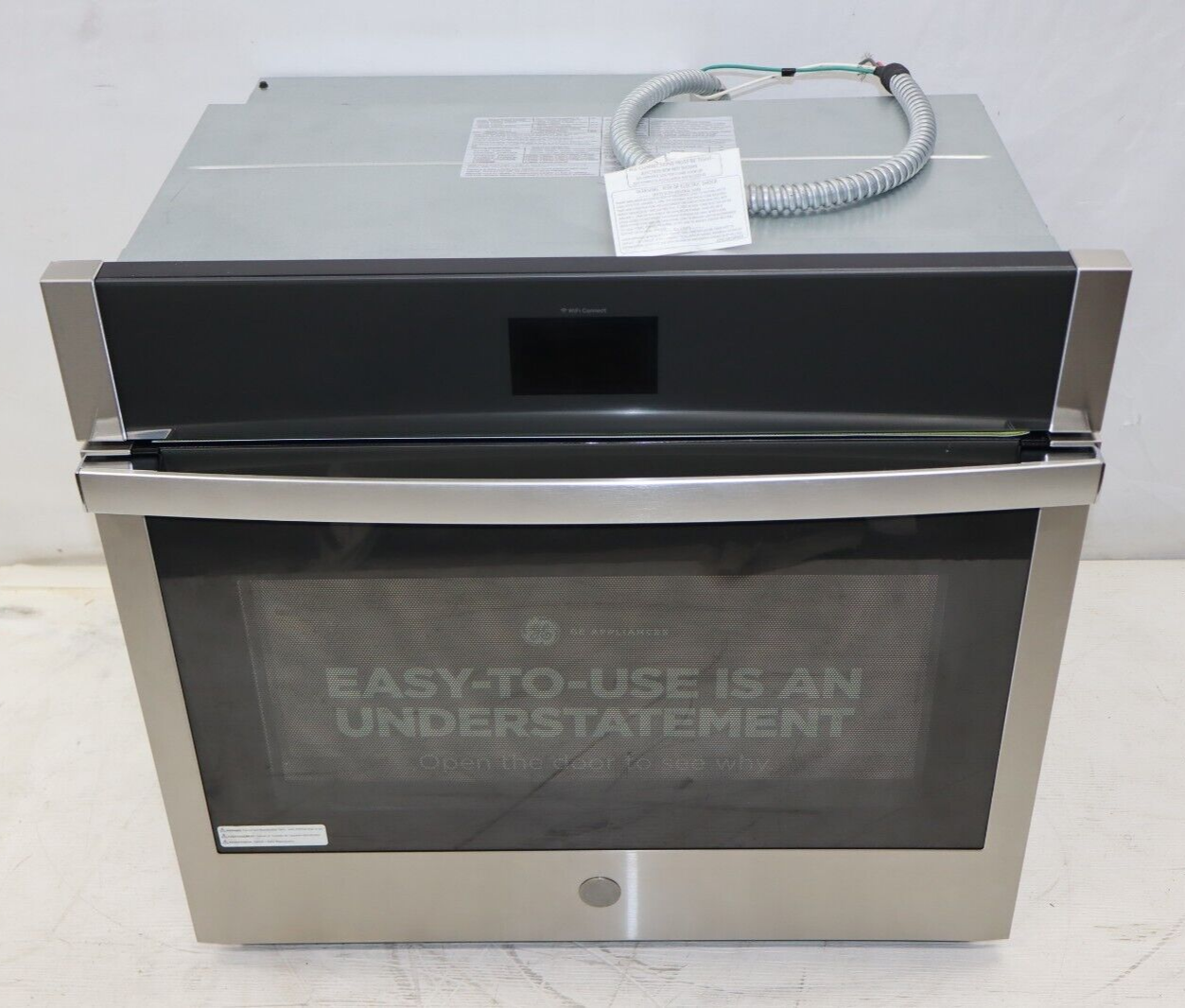 GE JTS5000SNSS 30" Built-In Single Electric Convection Wall Oven in SS