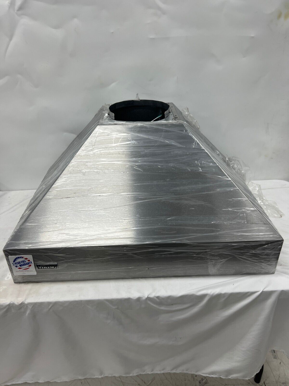 Viking 36" 5 Series Wall Mount Chimney Range Hood VCWH53648SS, No Blower (sold Seperatl